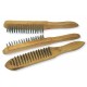 Lot de 3 brosses métalliques 2-3-4 Rangs