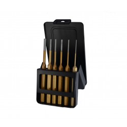 Coffret de 6 chasse goupilles - manche plastique